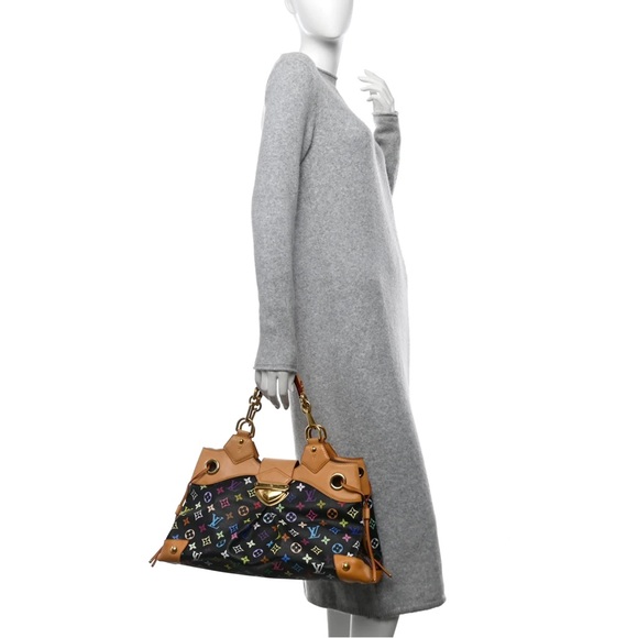 πππ€ Excellent Louis Vuitton Black Murakami Γrsula - Picture 2 of 14